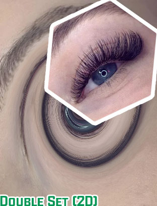 2d hybrid lashes