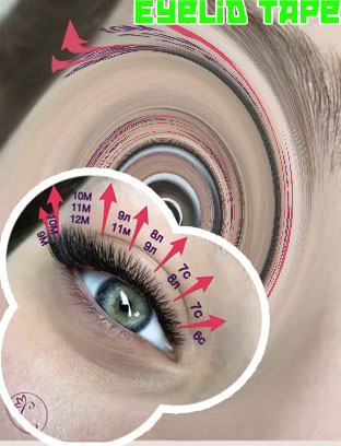 Fox eye eyelash extensions