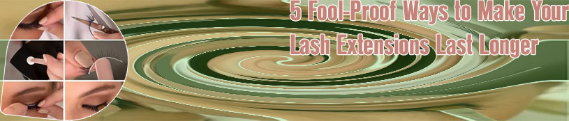 How long can you keep false lashes on