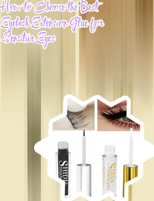 Hypoallergenic eyelash glue