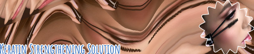 Keratin clear mascara