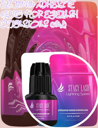 Professional eyelash extension glue